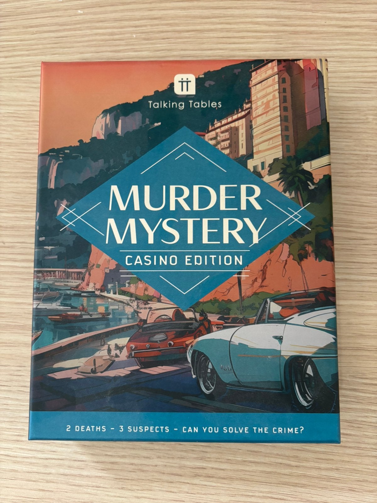 Detective spel (murder mistery), Hobby en Vrije tijd, Een of twee spelers, Ophalen, Zo goed als nieuw, Talking Tables