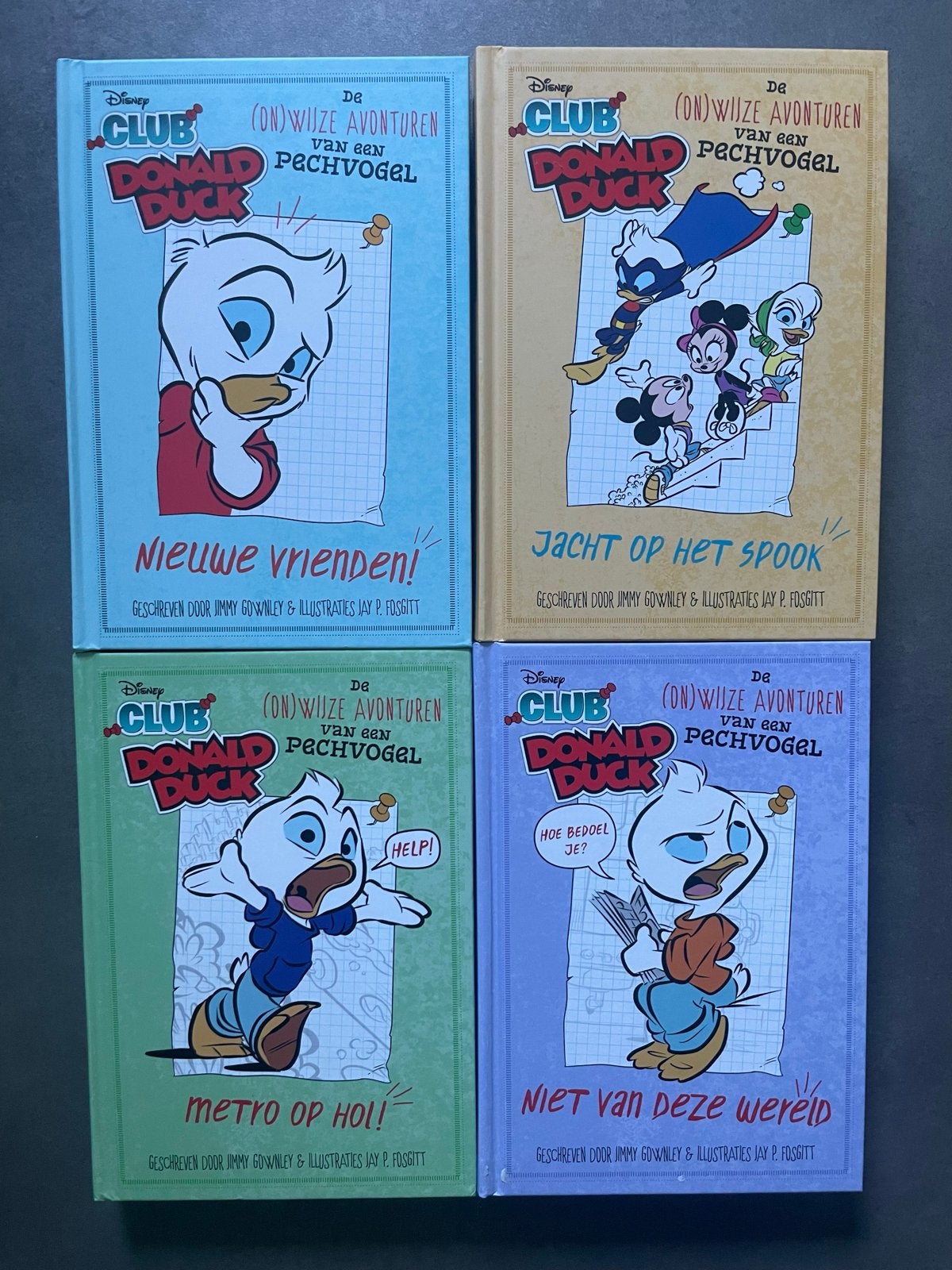 Club Donald Duck: De (on)wijze avonturen van een pechvogel, Complete serie of reeks, Ophalen of Verzenden, Zo goed als nieuw