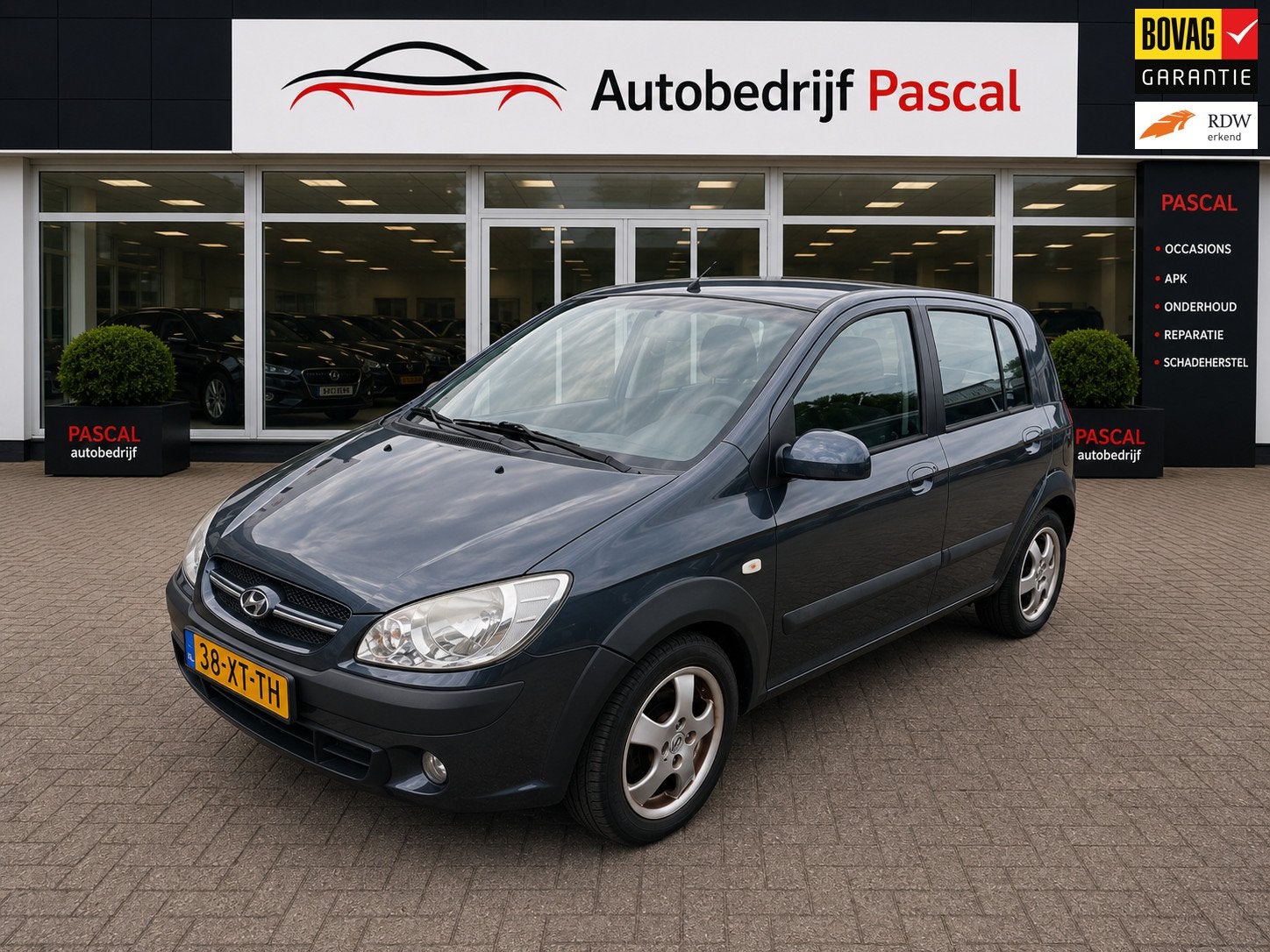 Hyundai Getz 1.4i Active Joy | Airco | Parksensor | NAP |, Auto's, Hyundai, 450 kg, 4 cilinders, Origineel Nederlands, Bedrijf