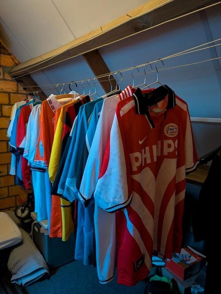 Vintage voetbalshirts jaren 90 - M t/m XXL, Overige kleuren, Diverse, Voetbal, Gedragen