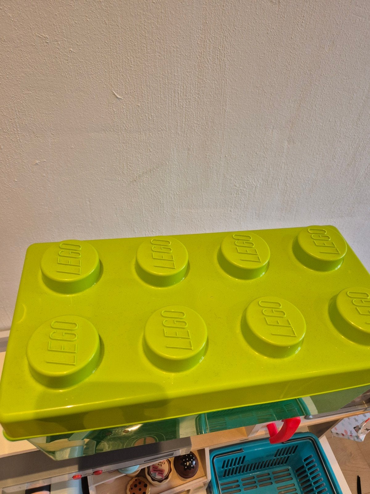 Lego/duplo doos, Ophalen