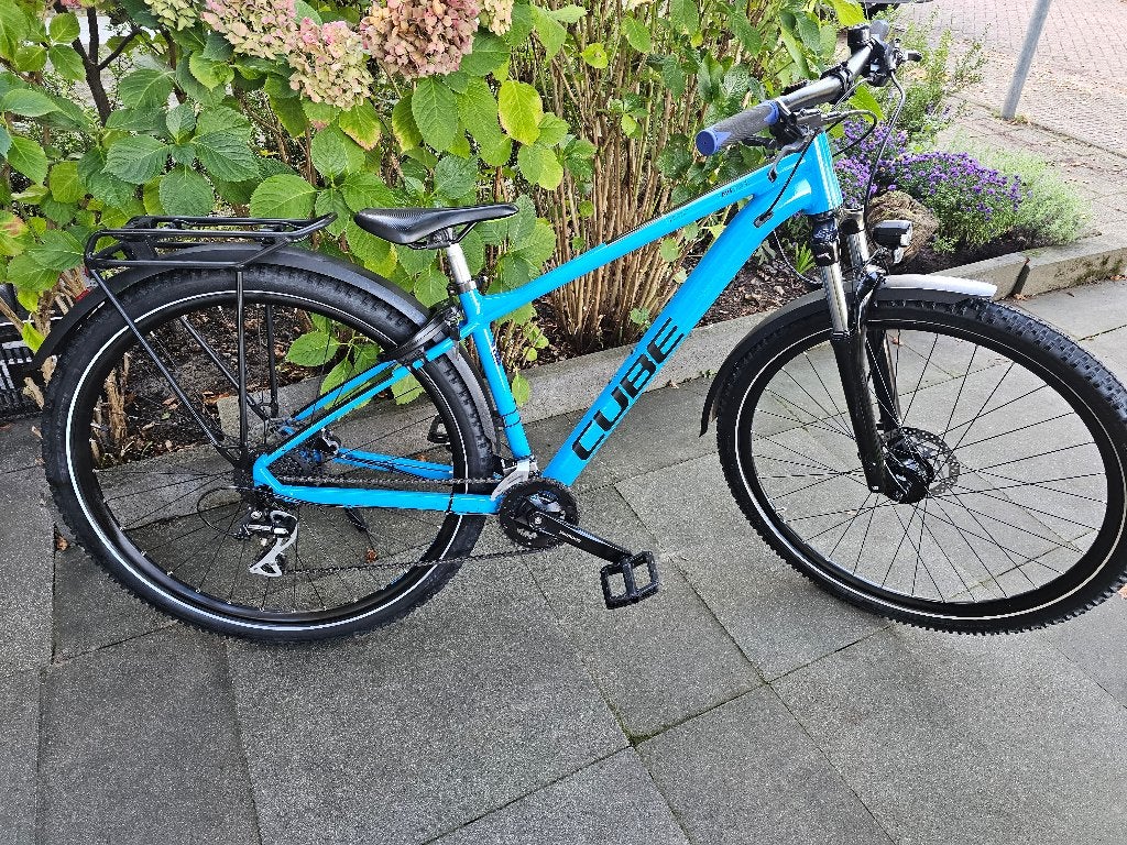Cube AIM Race mountainbike 29 inch Naafdynamo Schijfremmen, Fietsen en Brommers, Zo goed als nieuw, Ophalen, 26 inch of meer, Handrem