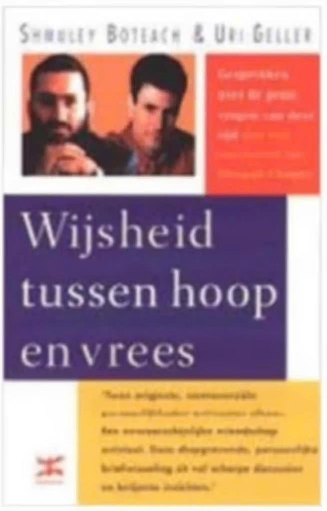 Wijsheid tussen hoop en vrees (Boteach & Geller), Ophalen of Verzenden, Zo goed als nieuw