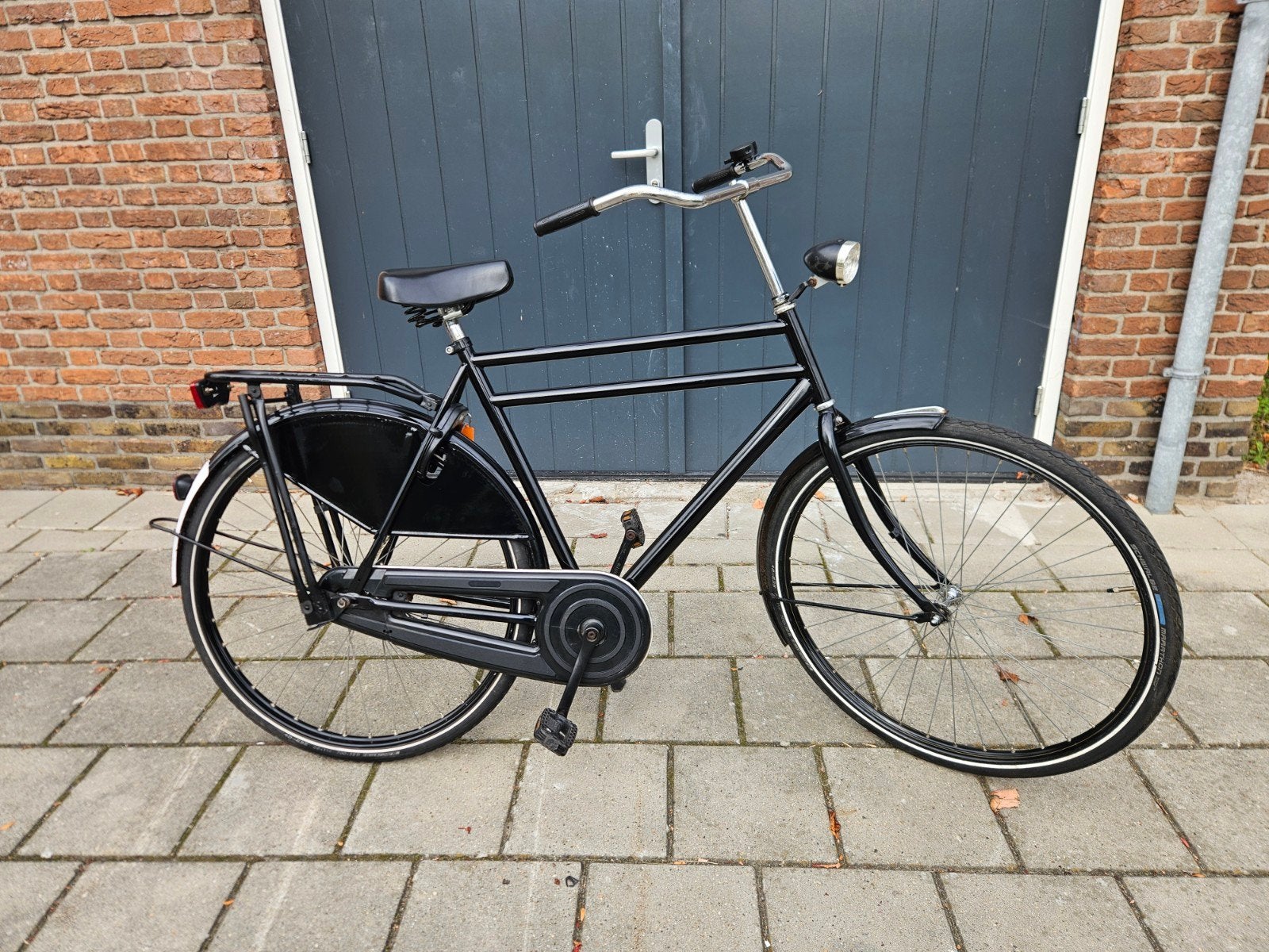 Avalon Herenfiets Glans Zwart - Frame 61cm, Terugtraprem, Avelon, Zo goed als nieuw, Info@ripperdatweewielers.nl, Info@ripperdatweewielers.nl