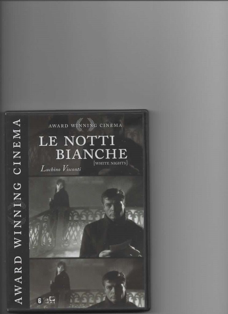 Le Notti Bianche (Luchino Visconti 1957), Cd's en Dvd's, Vanaf 6 jaar, Ophalen of Verzenden, Zo goed als nieuw, Romantiek