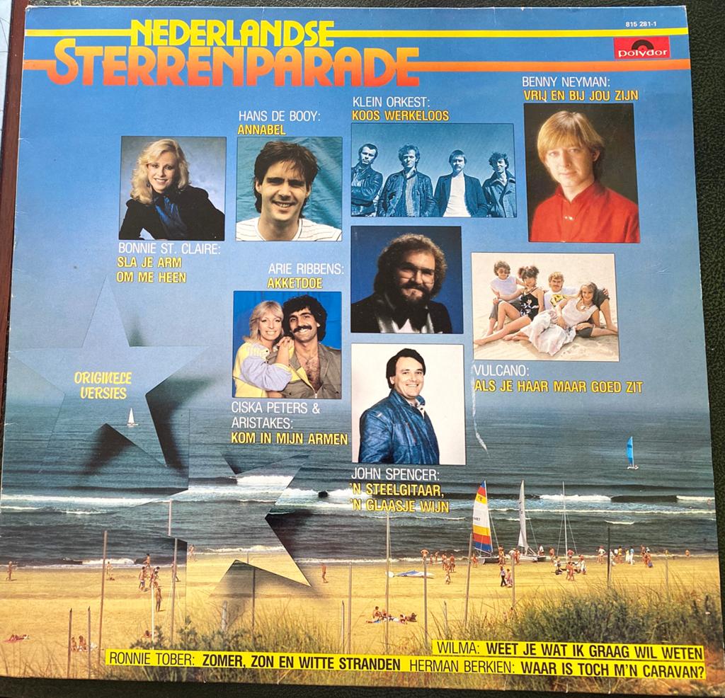 LP Nederlandse Sterren Parade - Diverse Artiesten, Ophalen of Verzenden, Zo goed als nieuw, Levenslied of Smartlap