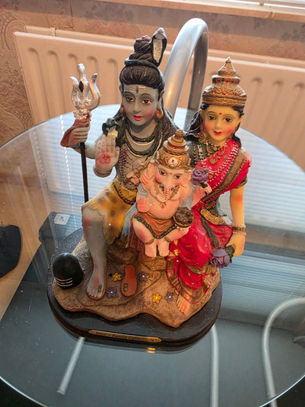 Hindoe beeld Shiva en zoon, Ophalen of Verzenden, Zo goed als nieuw