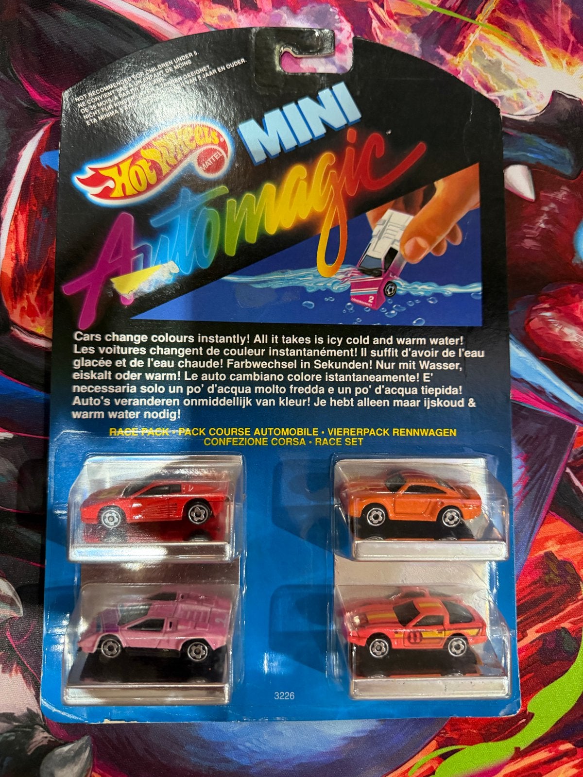 Hot Wheels Mini Automagic Race Pack -  1988, Ophalen of Verzenden, Nieuw, Overige typen