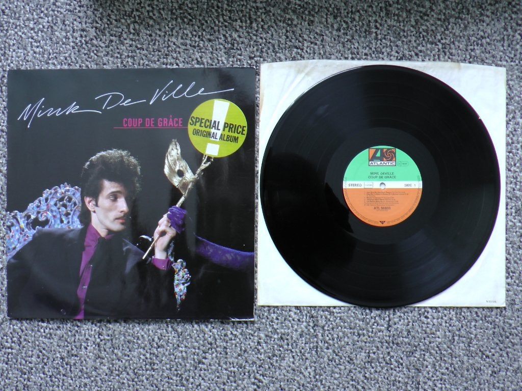 Mink DeVille - Coup de Grace VINYL LP, Cd's en Dvd's, Vinyl | Pop, Ophalen of Verzenden, 1970 - 1979, Gebruikt, 12 inch