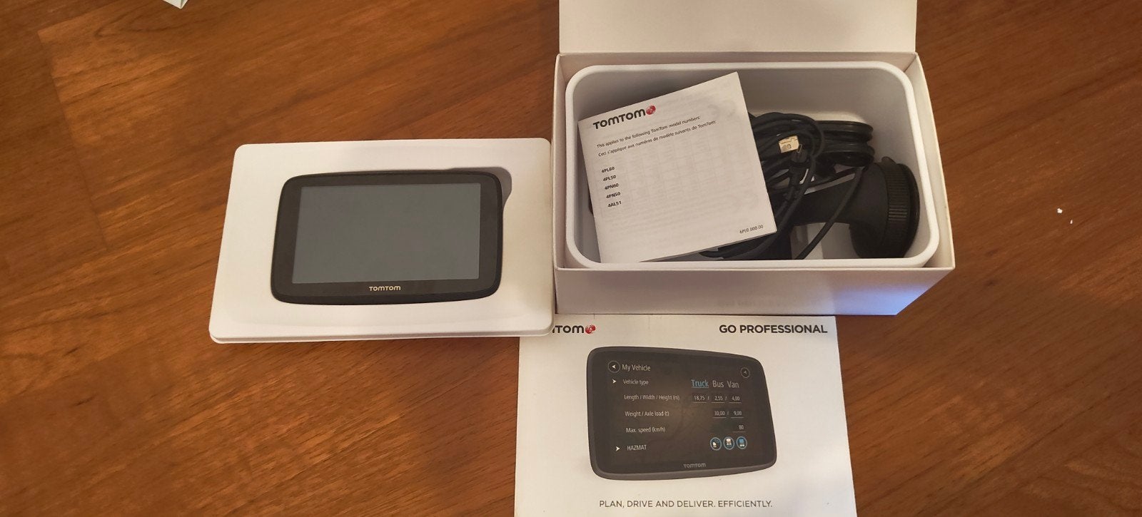 TomTom GO Professional 520 Navigatiesysteem, Auto diversen, Autonavigatie, Ophalen of Verzenden, Gebruikt