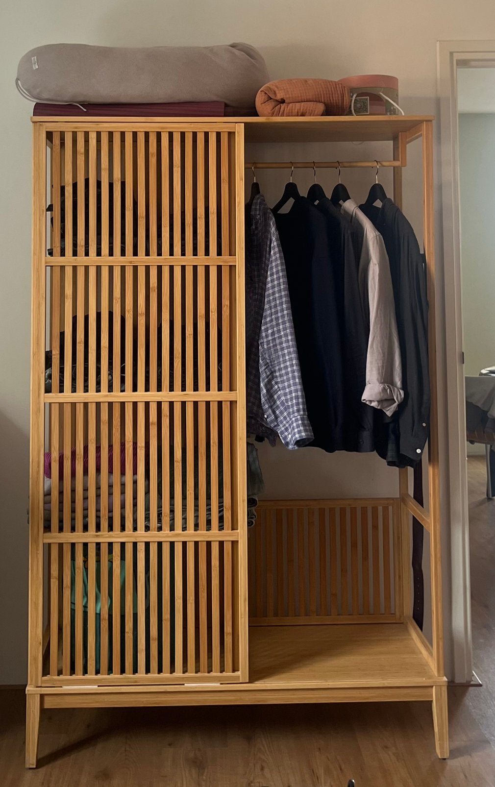 Ikea Nordkisa Kledingkast, Huis en Inrichting, Kasten | Kledingkasten, Ophalen, Gebruikt, 50 tot 75 cm, 150 tot 200 cm