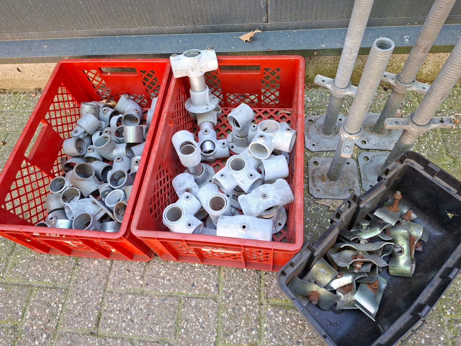 steigerbuis koppelingen, Doe-het-zelf en Verbouw, Ophalen, Overige typen, Minder dan 2 meter