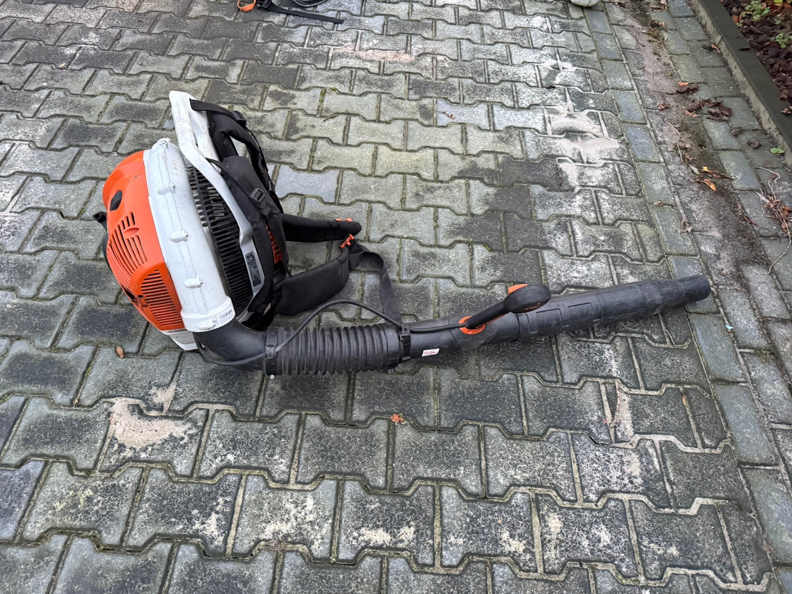 Bladblazer stihl br 600, Ophalen, Zo goed als nieuw, Benzine