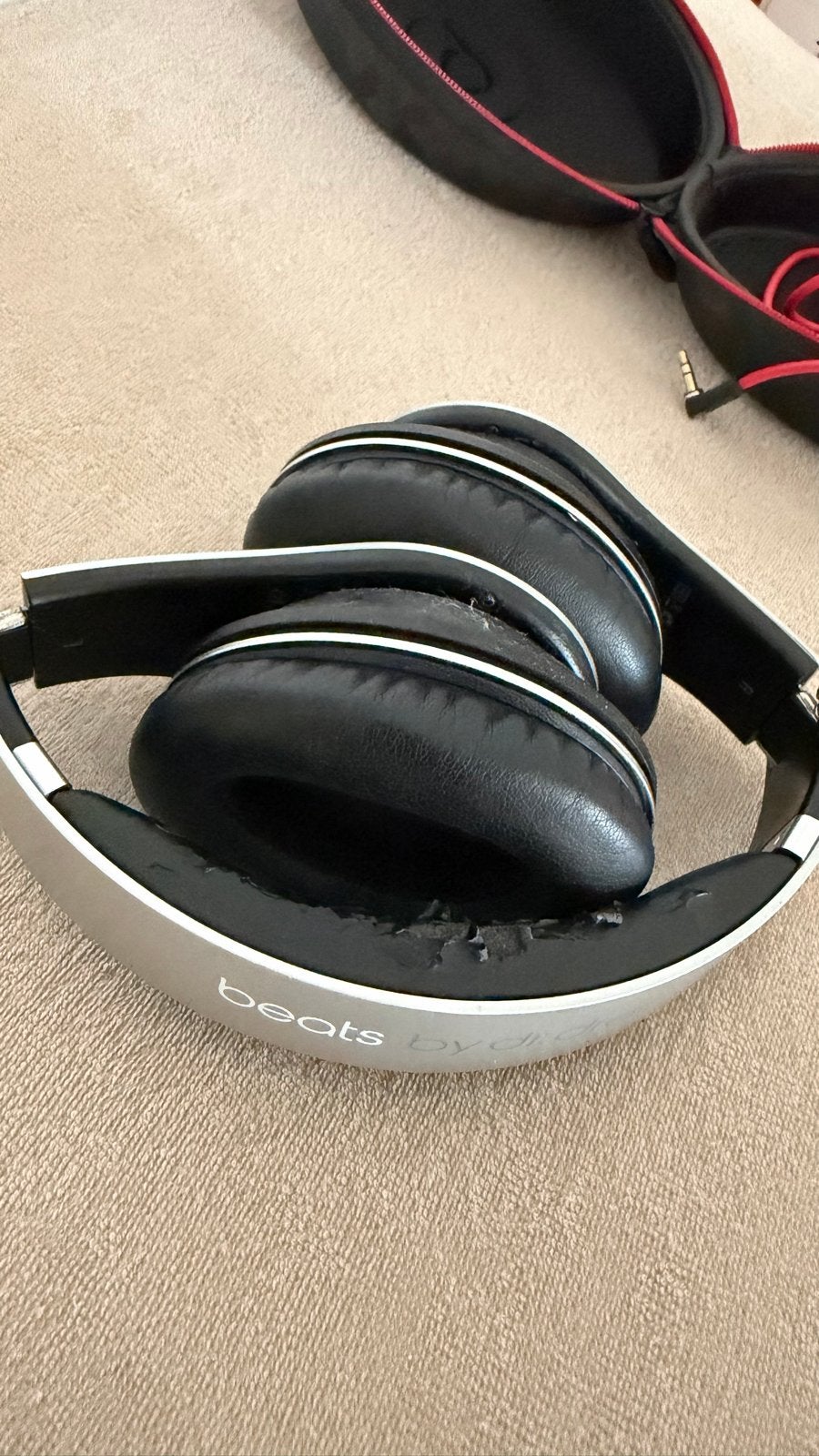 Beats by Dr. Dre Studio koptelefoon - Zilver/Zwart, Ophalen, Gebruikt, Zilver, Beats