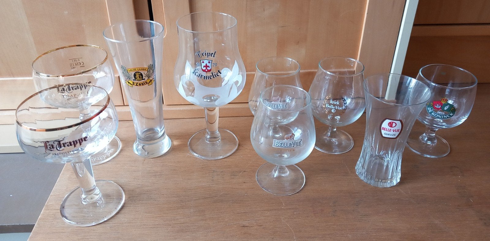 15 speciaal bierglazen, Ophalen of Verzenden, Nieuw, Bierglas