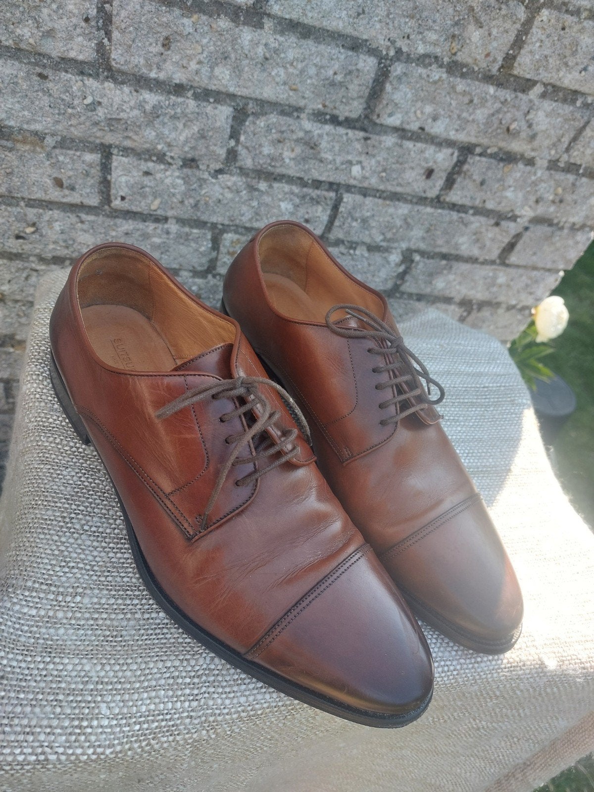 Suitsupply maat 42,5, Kleding | Heren, Schoenen, Ophalen of Verzenden, Zo goed als nieuw, Bruin, Suitsupply