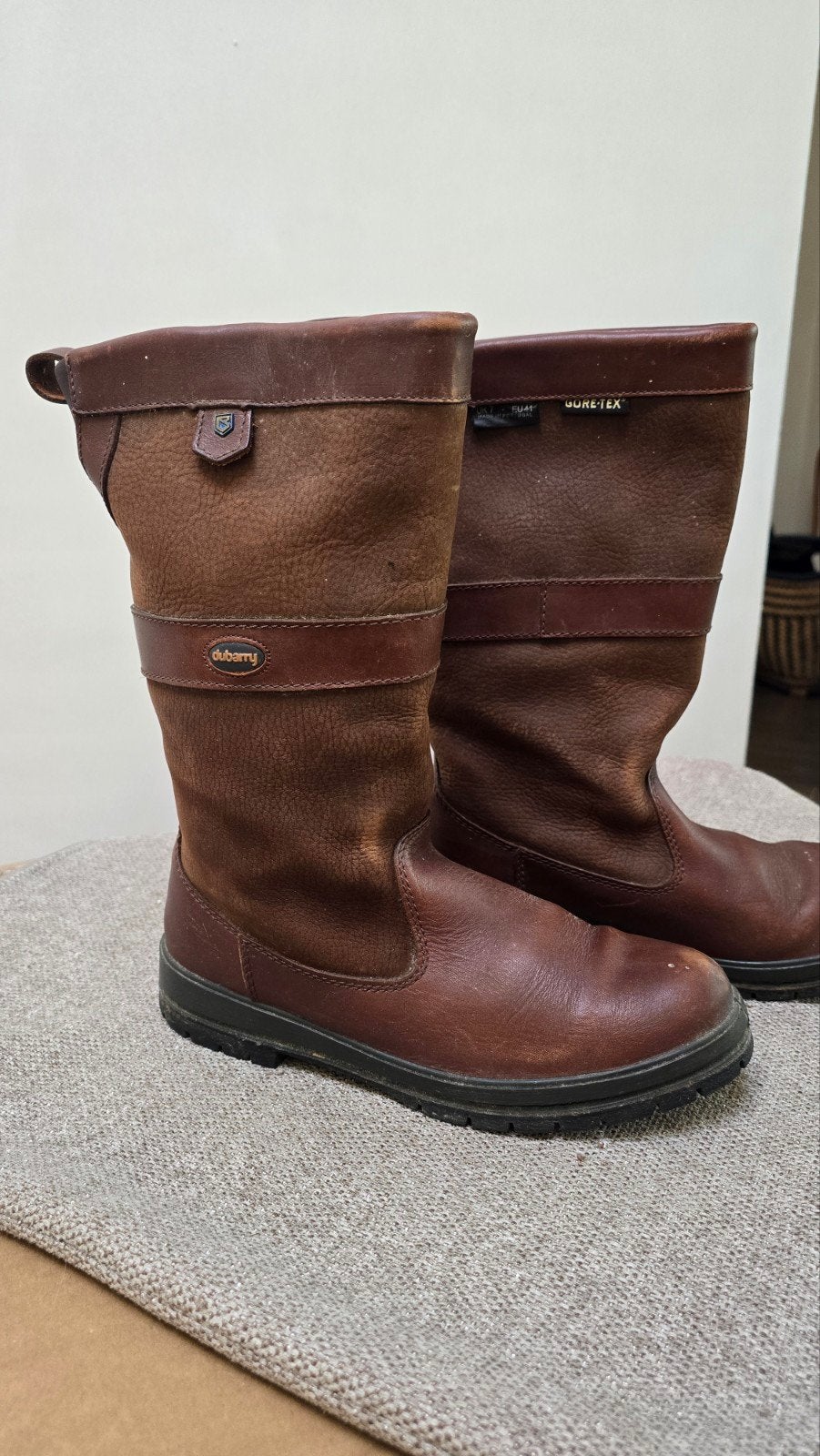 Dubarry Gore-Tex Laarzen - Maat 41, Kleding | Dames, Dubarry half hoog, Ophalen of Verzenden, Gedragen, Bruin