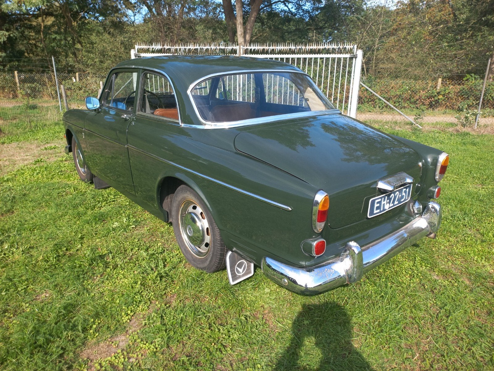 Volvo Amazon B20 motor Open dak 1965 Groen, IN GOEDE STAAT., foto 7