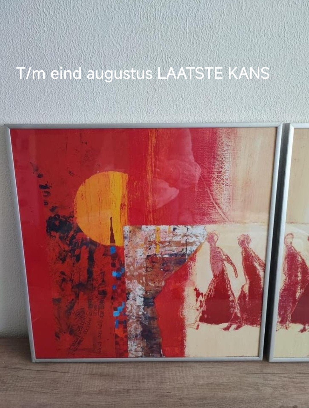 Tweeluik Marjolijn van Ginkel. Figurativ I en II, Antiek en Kunst, Ophalen of Verzenden