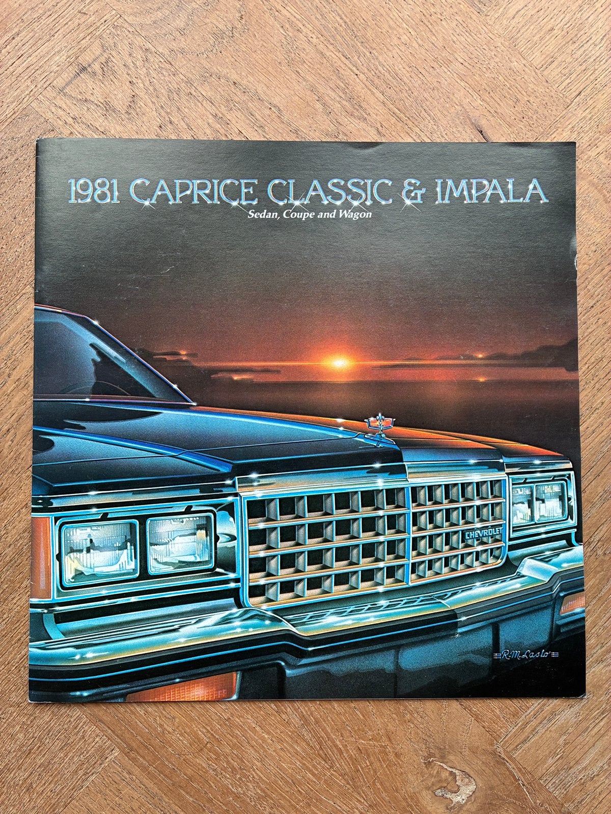 1981 Chevrolet Caprice Classic en Impala brochure, Verzenden, Zo goed als nieuw, Chevrolet