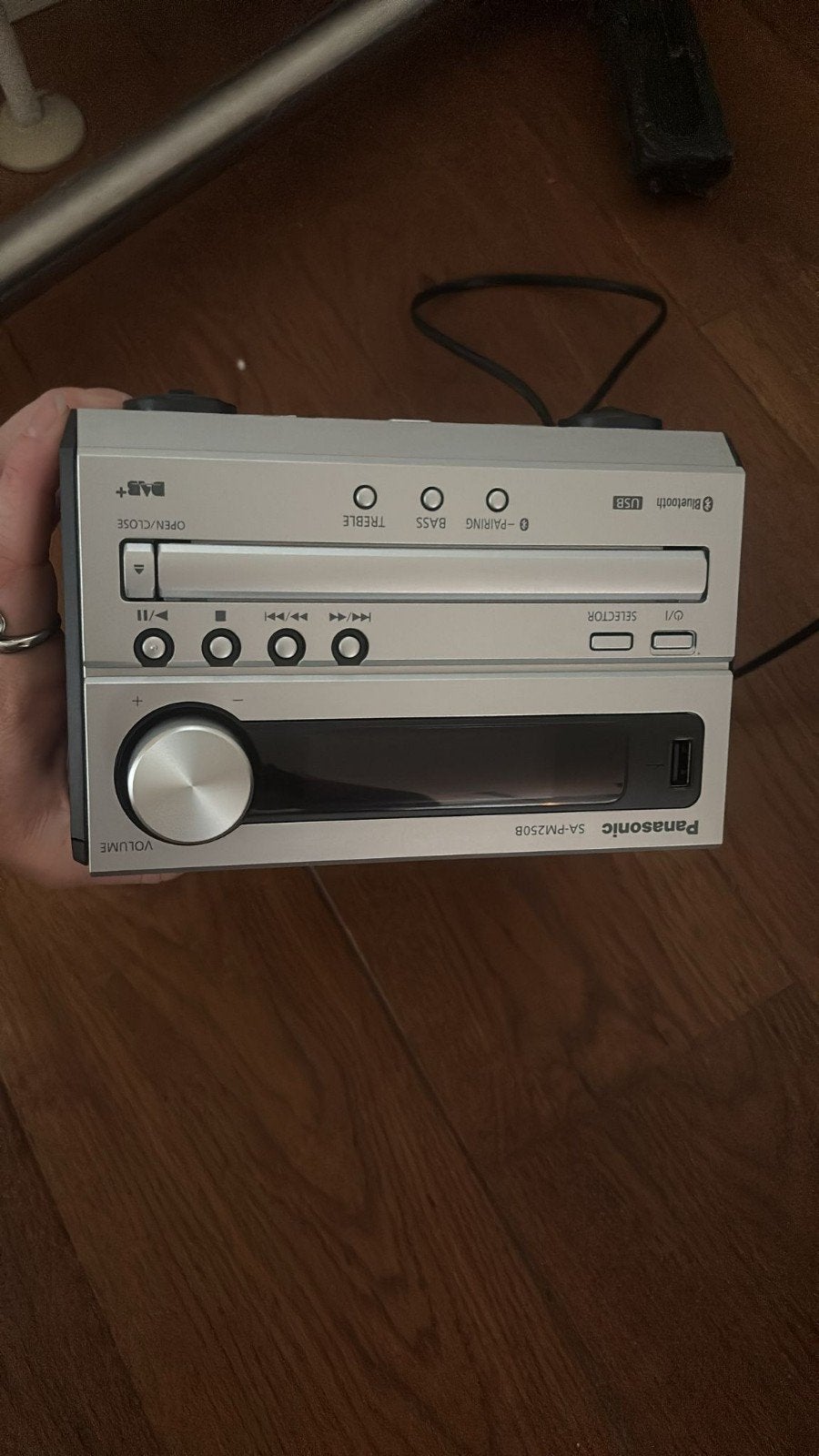 Panasonic SA-PM250B Microset met DAB+, Bluetooth en USB, Ophalen, Philips, Microset, Zo goed als nieuw