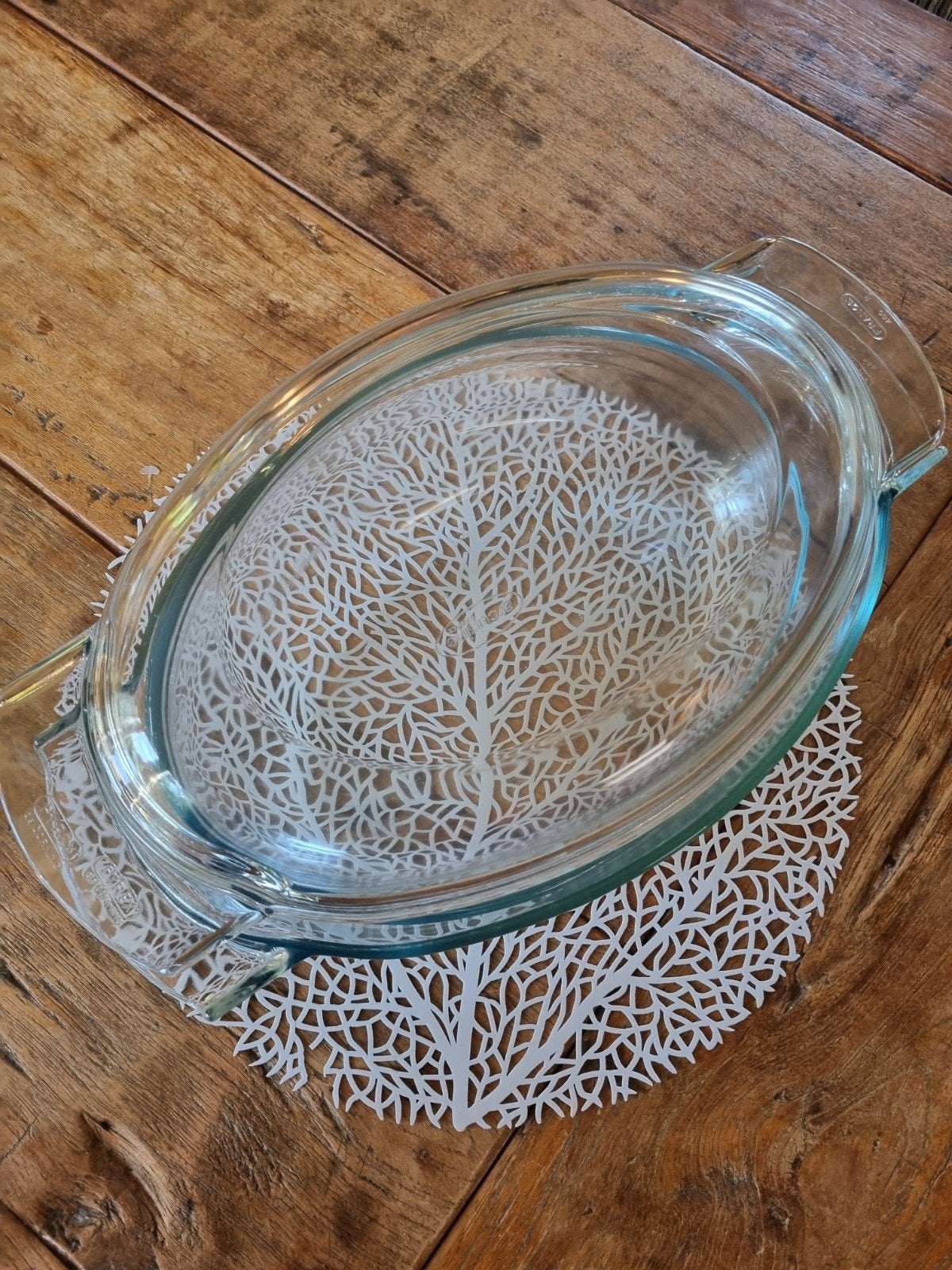 Glazen Ovenschaal met Deksel - Pyrex, Ophalen, Zo goed als nieuw, Overige merken, Glas