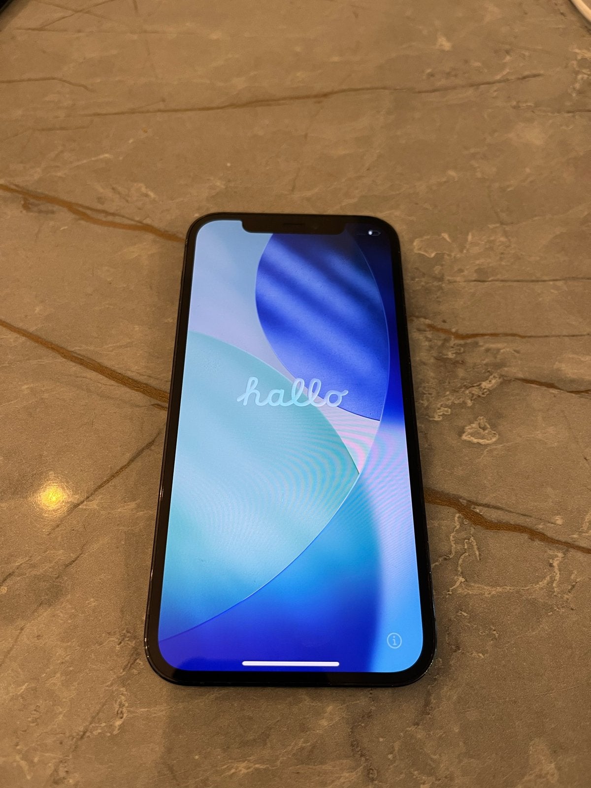 Iphone 12 Pro 128GB - Zo goed als nieuw, Face ID werkend, Telecommunicatie, 128 GB, Blauw, Zo goed als nieuw, Zonder simlock