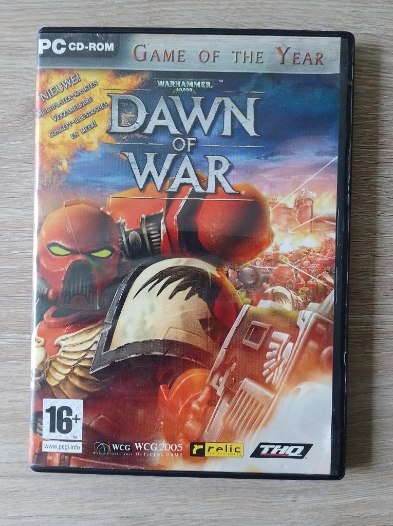 pc dawn of war goty game of the year dow warhammer 40k, Spelcomputers en Games, Games | Pc, Gebruikt, Vanaf 18 jaar, 1 speler