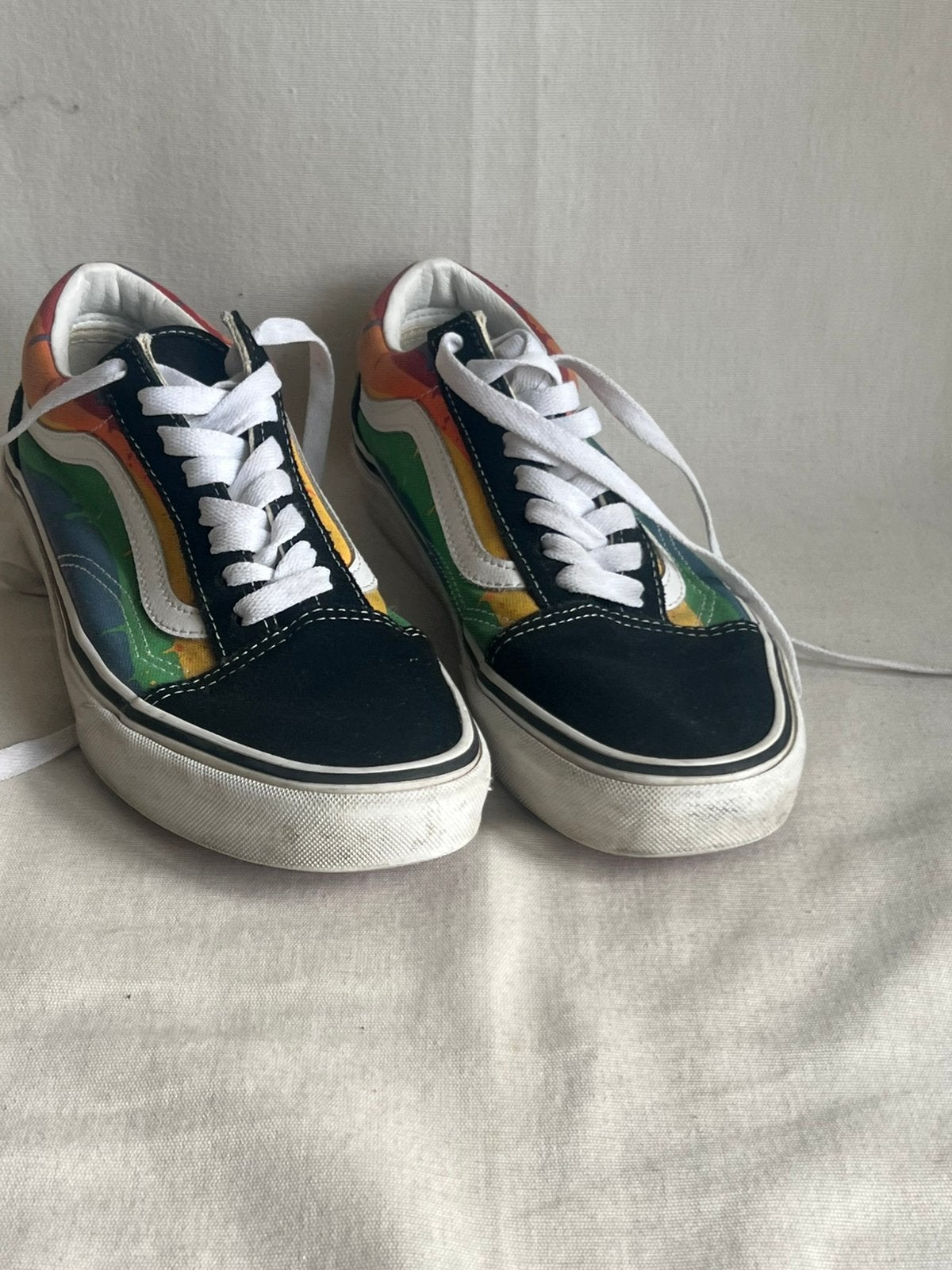 Vans Old Skool rainbow sneakers heren maat 40, Overige kleuren, Ophalen of Verzenden, Sneakers of Gympen, Gedragen