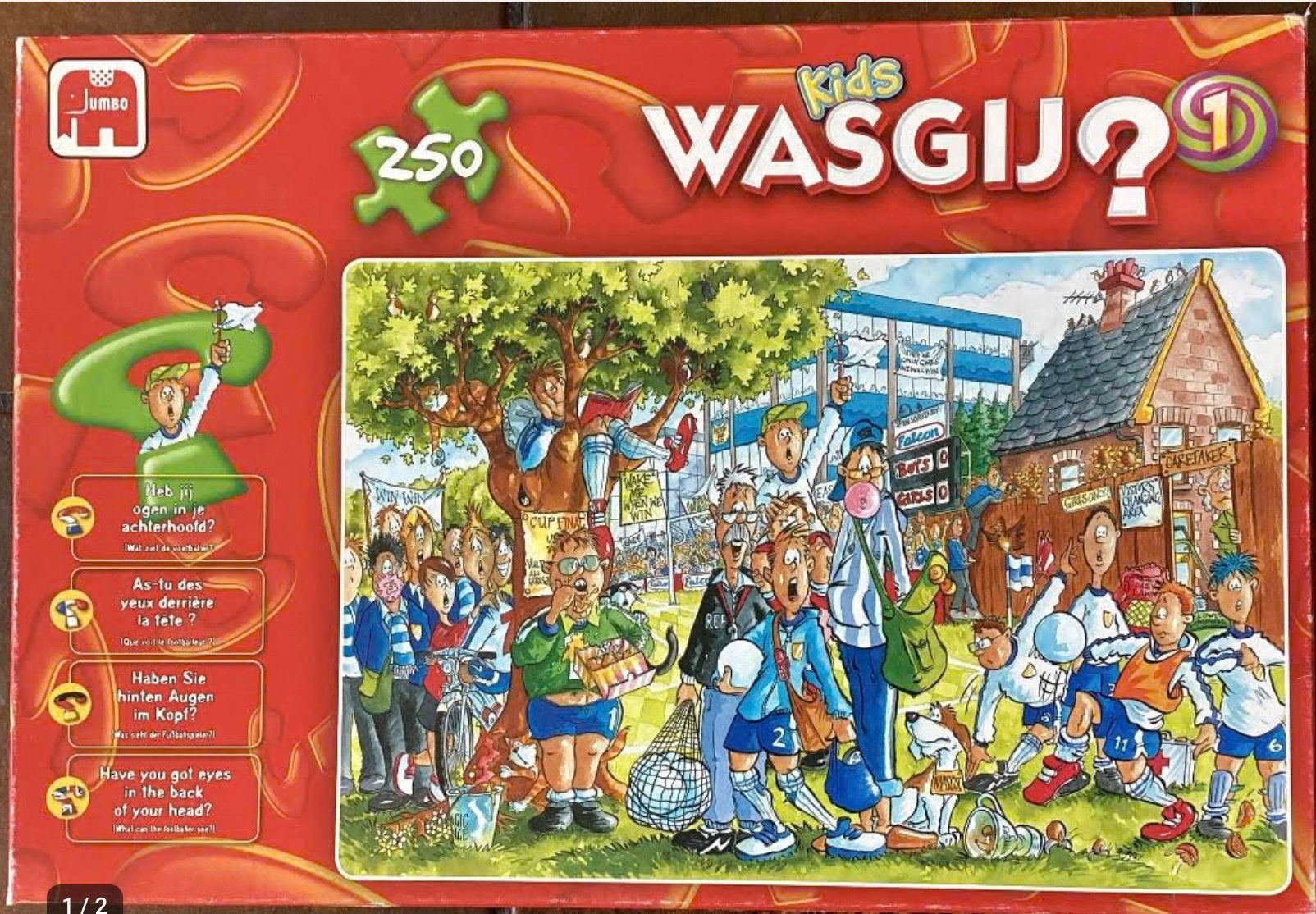 Wasgij Kids, 250 stukjes, 1 stukje mist, Ophalen of Verzenden, Minder dan 500 stukjes, Gebruikt
