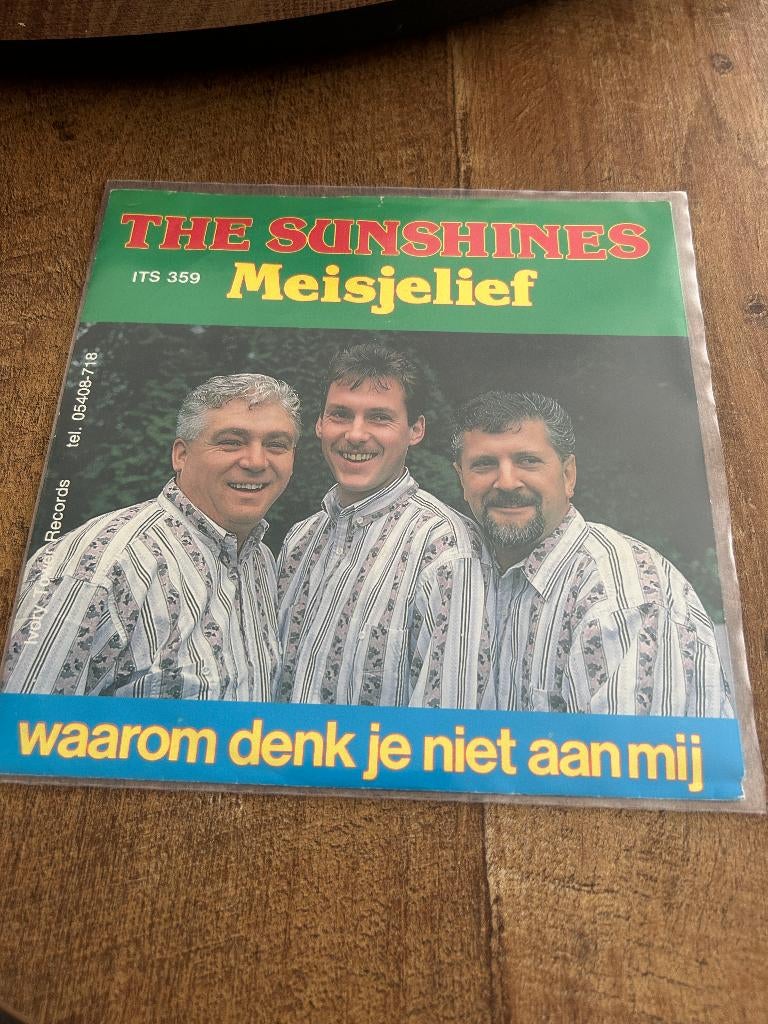 The Sunshines-Meisjelief., 7 inch, Single, Ophalen of Verzenden, Zo goed als nieuw