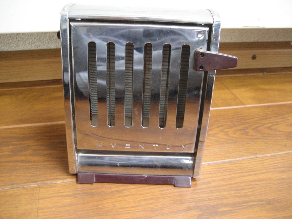 Fifties broodrooster chroom, Antiek en Kunst, Ophalen of Verzenden