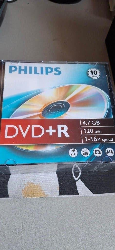 Beschrijfbare discs Philips DVD+R, Ophalen of Verzenden, Nieuw, Overige typen, Philips