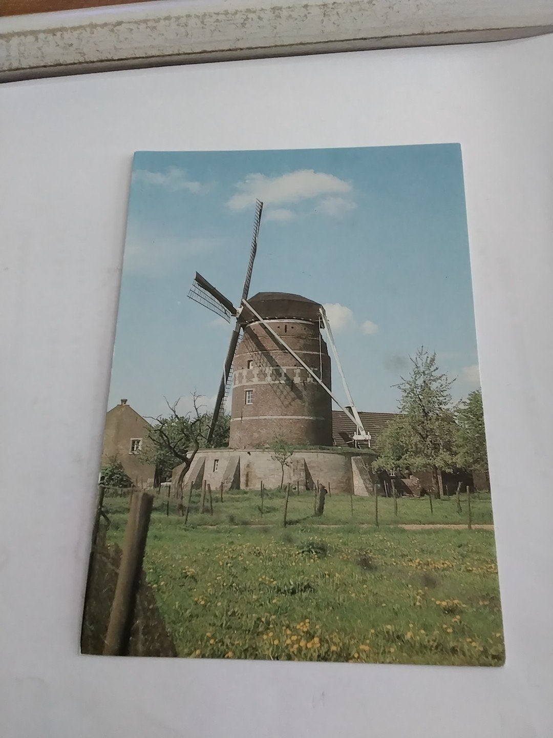 Oude Ansichtkaart Torenmolen Gronsveld (L.) Bouwjaar 1623, Ophalen of Verzenden, 1960 tot 1980, Ongelopen, Limburg