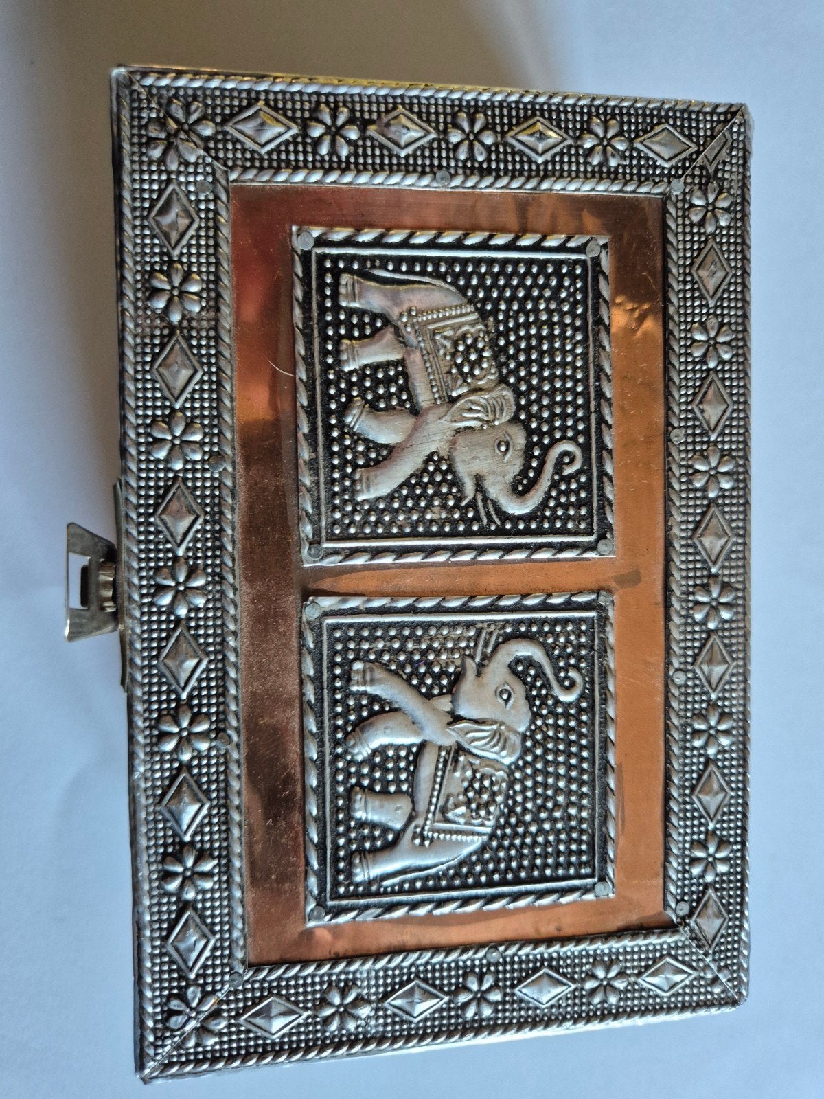Zilveren sieraden doos 15x10 x 6.5 cm, Ophalen of Verzenden, Zo goed als nieuw, Zilver, Overige merken