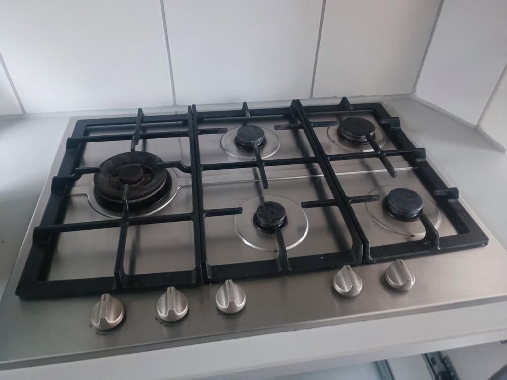 Gaskookplaat, Ophalen, Gebruikt, Inbouw, Gas