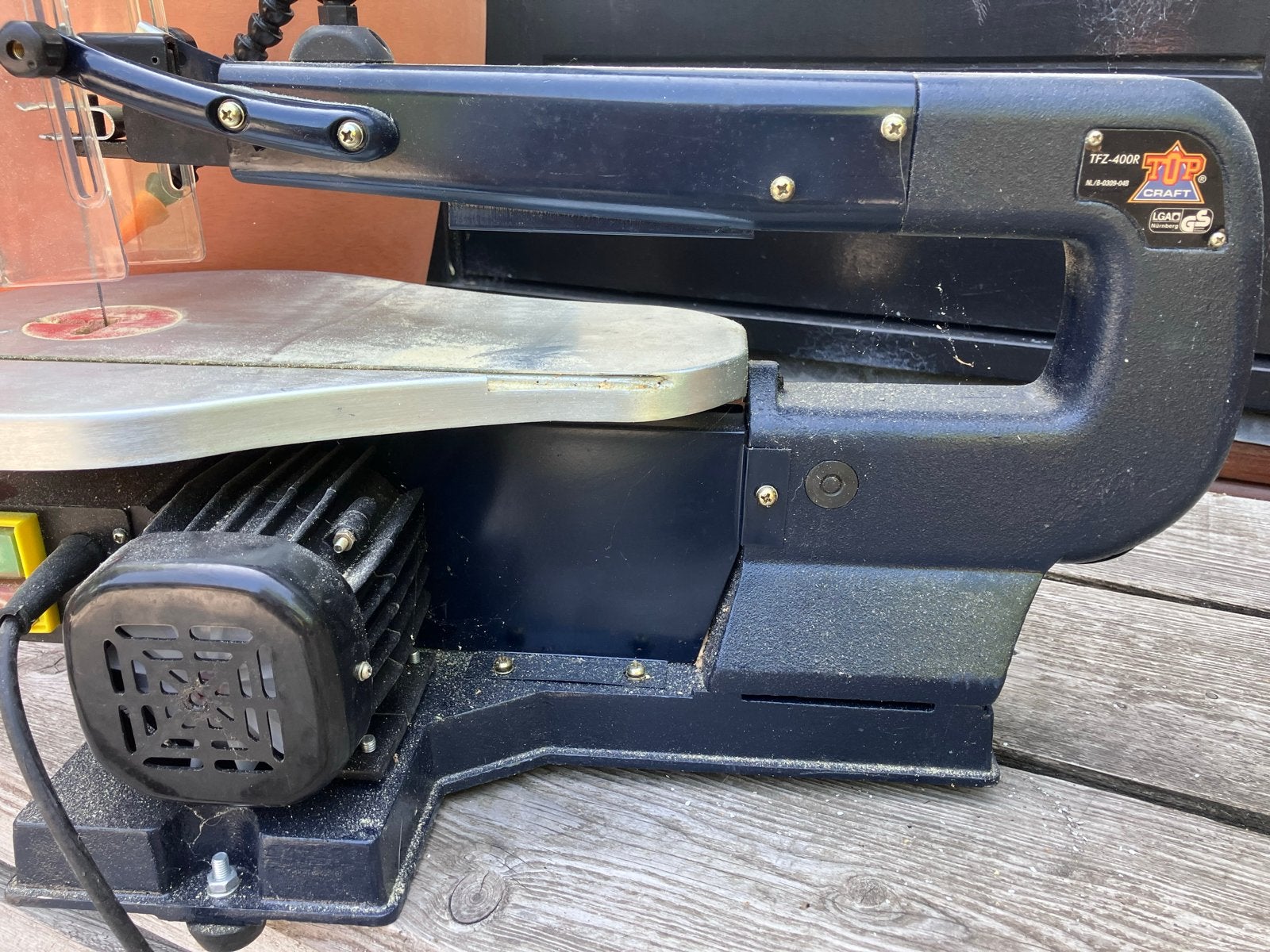 Tip Craft TFZ-400R Figuurzaagmachine, Doe-het-zelf en Verbouw, Gereedschap | Zaagmachines, Ophalen, Minder dan 30 mm, Gebruikt