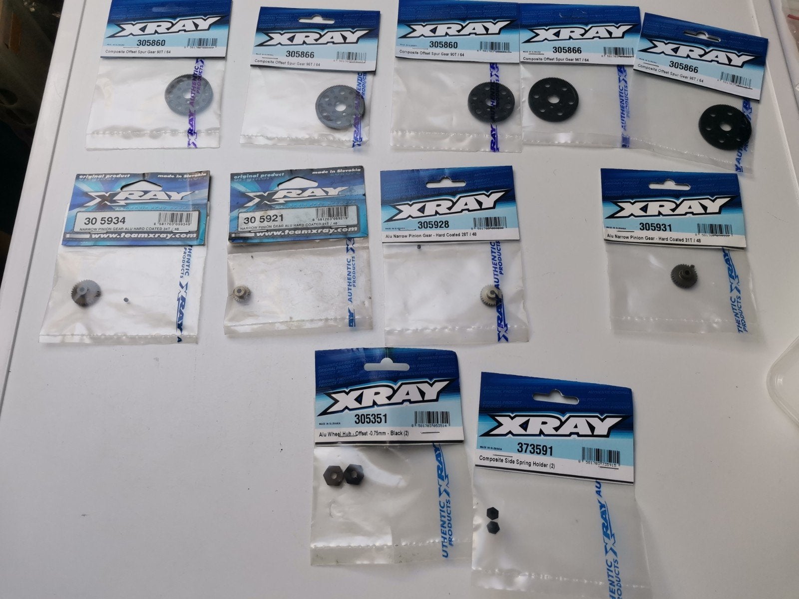 Xray Spurs, Pinions en Onderdelen voor RC Auto's, Hobby en Vrije tijd, Ophalen of Verzenden, Onderdeel