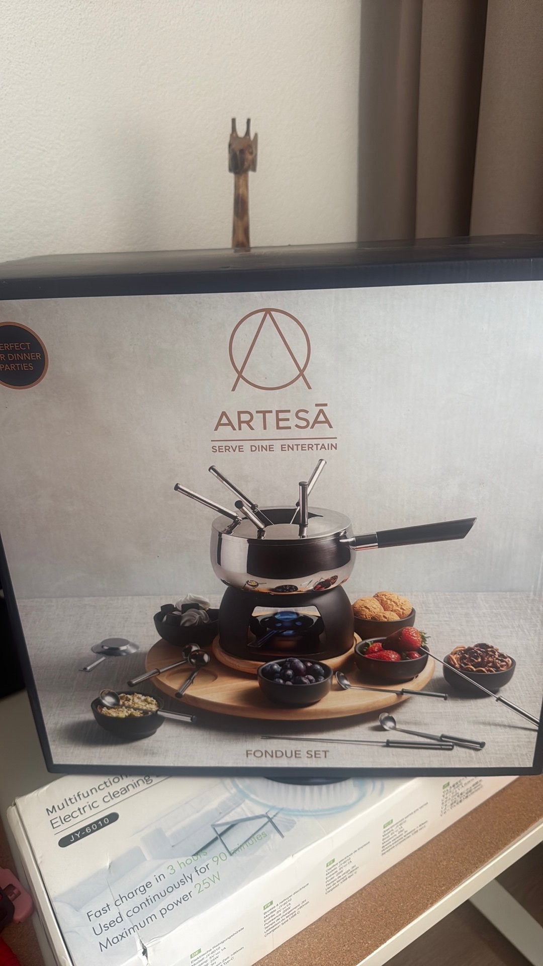 Fondueset, Ophalen of Verzenden, Zo goed als nieuw