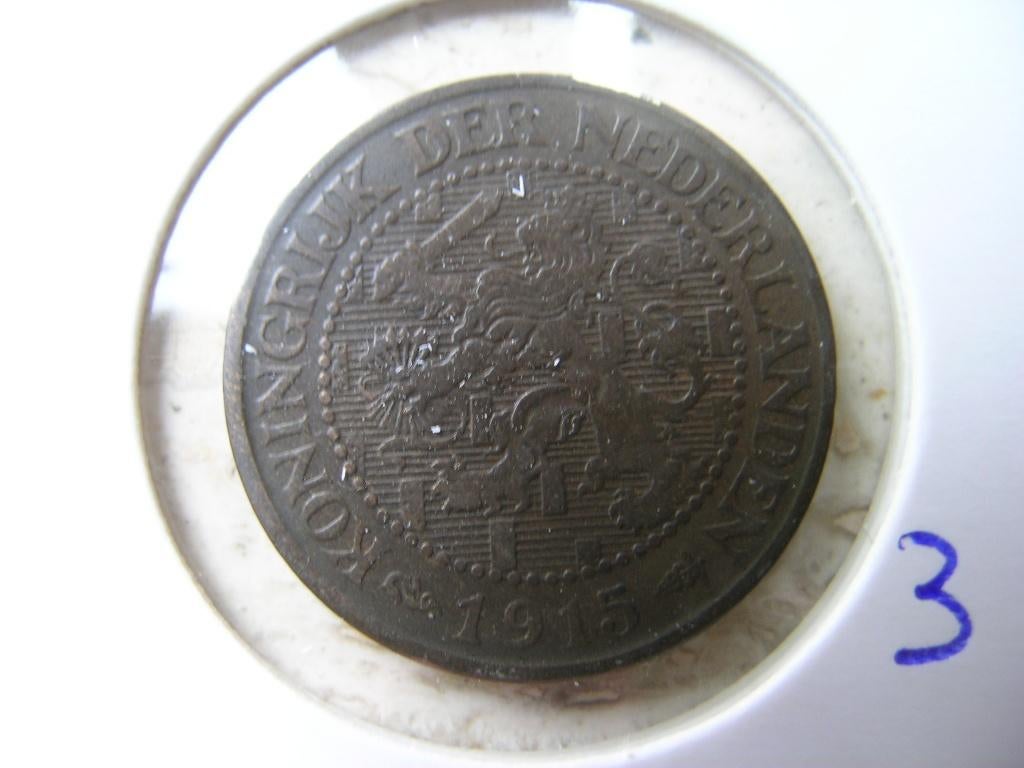 2,5 Cent 1915, Postzegels en Munten, Munten | Nederland, Ophalen of Verzenden, Koningin Wilhelmina, Overige waardes, Losse munt