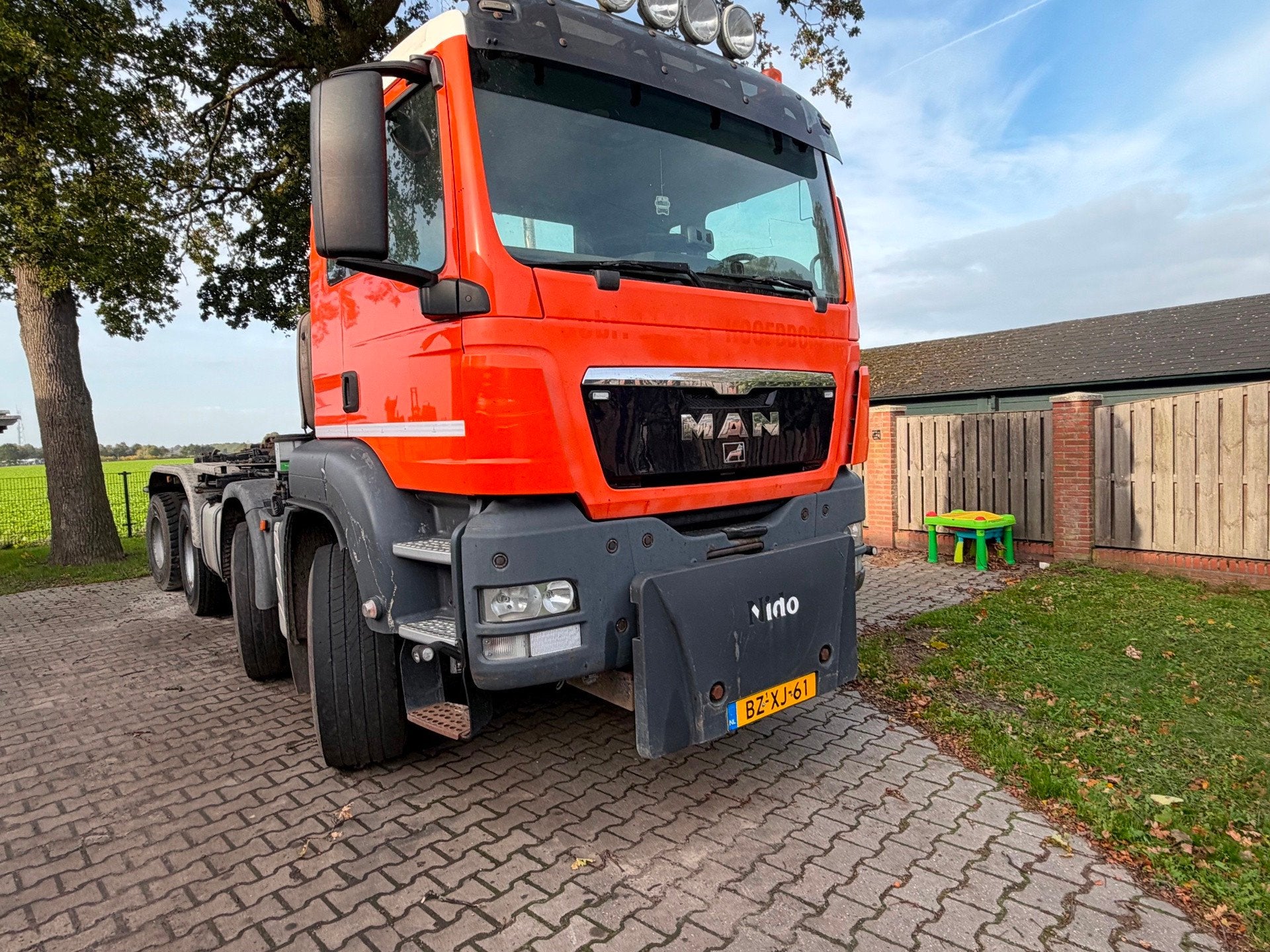 MAN TGS 41.440 8X4 BH WVT WS, Auto's, Euro 5, MAN, Origineel Nederlands, Bedrijf