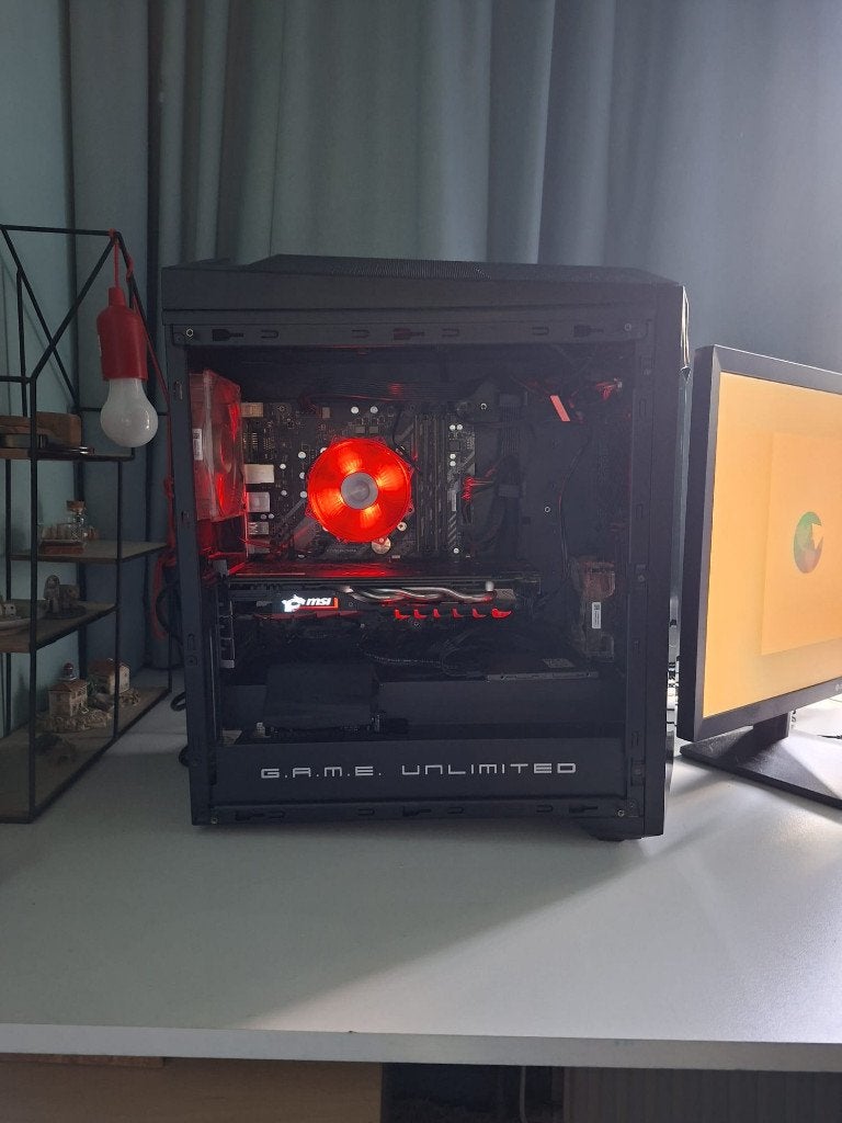 Goede Beginner PC. I7 7700, gtx 1060 gpu. 16gb ddr4 2400mhz, Ophalen, 256 GB, Custom Build, Zo goed als nieuw