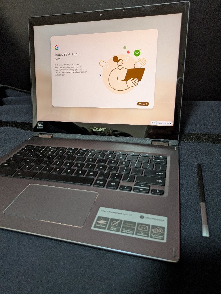 Acer Chromebook Spin 13 - Zo goed als nieuw, Computers en Software, Info.europe@acer.com, 13 inch, 8 GB, Touchscreen