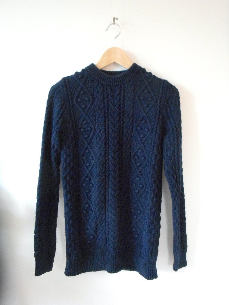 Trui van Zara Knit, maat S, Maat 38/40 (M), Blauw, Ophalen of Verzenden, Zo goed als nieuw