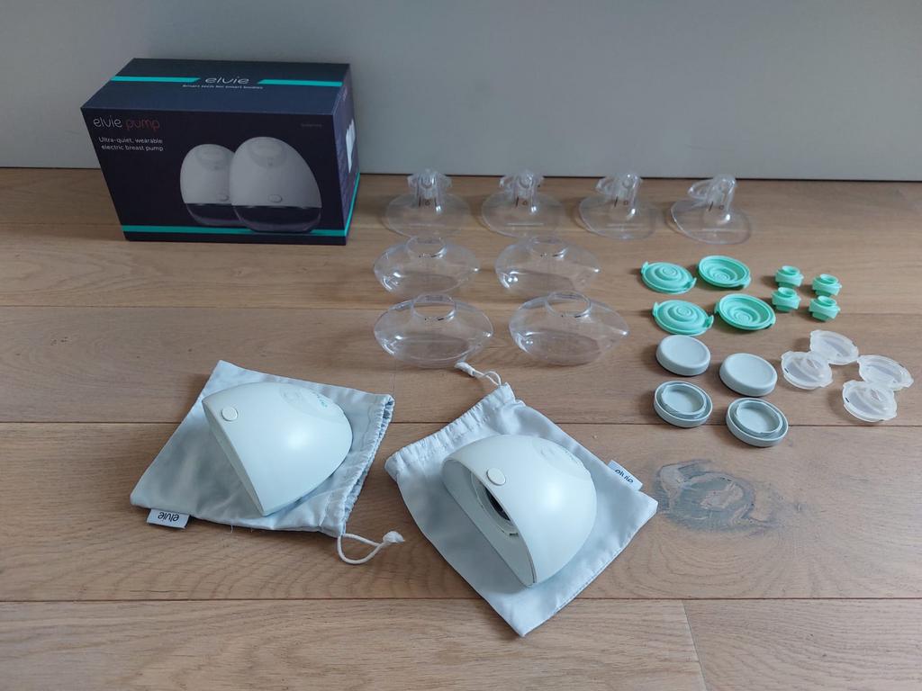Elvie dubbele elektrische kolf, Ophalen, Zo goed als nieuw, Borstkolf