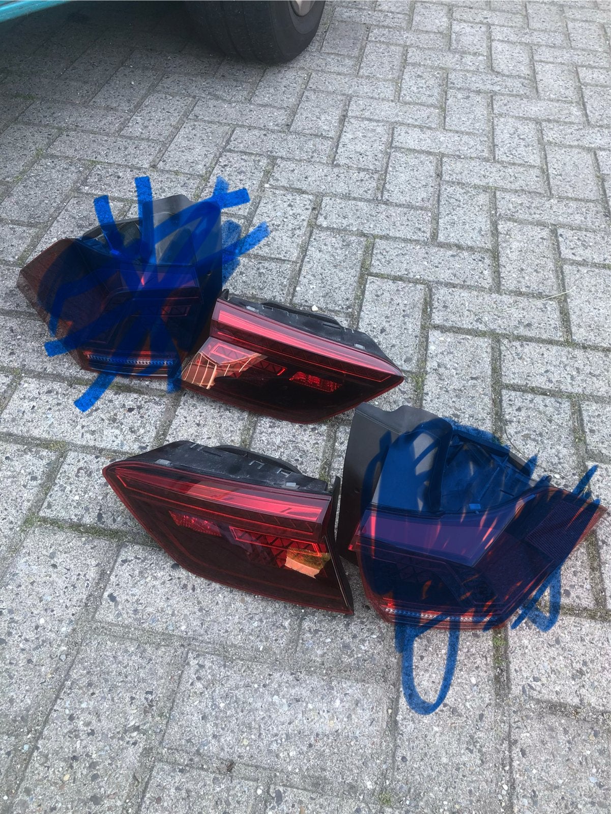 Volkswagen Tiguan LED Achterlichten (Origineel), Ophalen of Verzenden, Gebruikt, Volkswagen