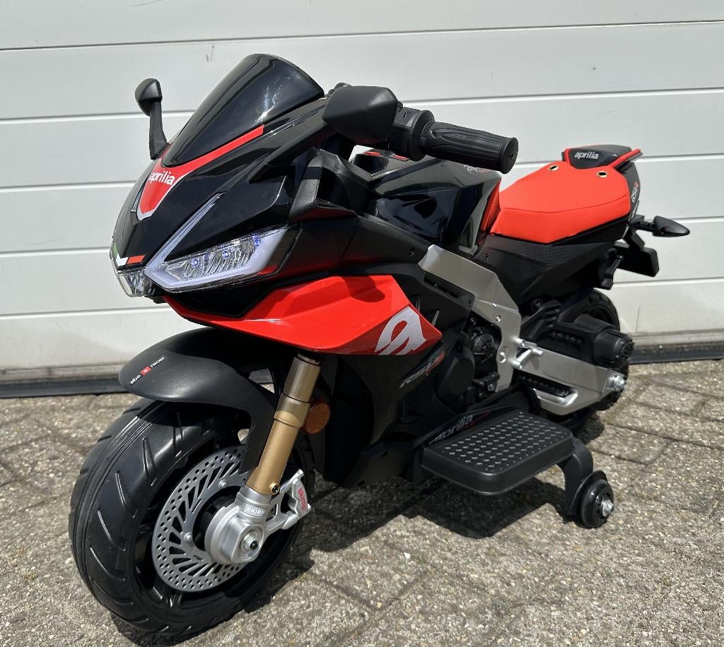 Kinder Motor Aprilia Dorsoduro 900 12v motor Leer / MP3 AUX, Kinderen en Baby's, Ophalen of Verzenden, Nieuw, Overige typen