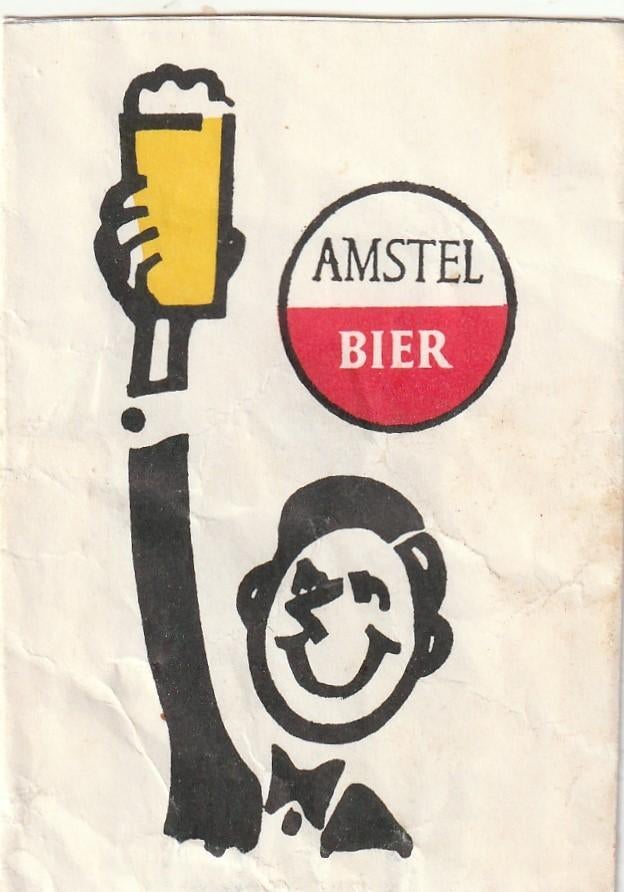 Suikerzakje #1102 : Amstel bier, Verzenden, Nederland