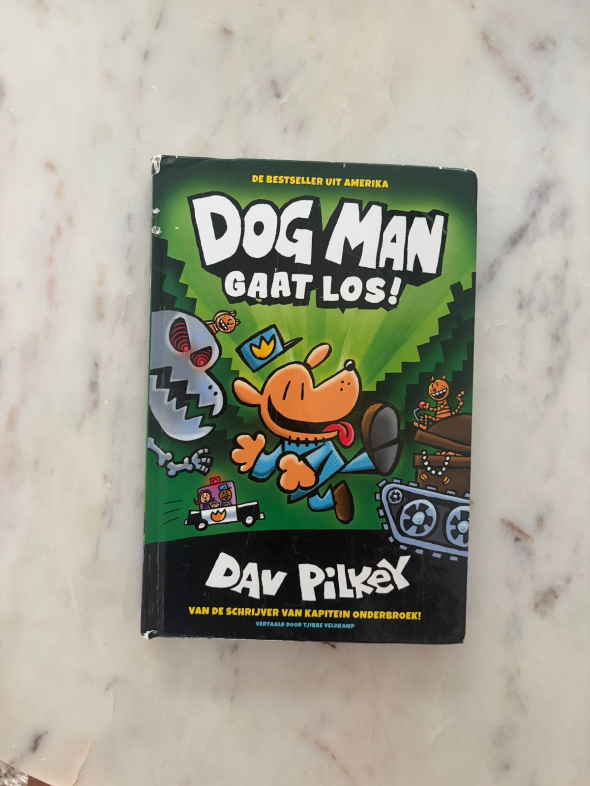 3 keer Dogman + Bunnie Monkie boek, Ophalen of Verzenden, Zo goed als nieuw