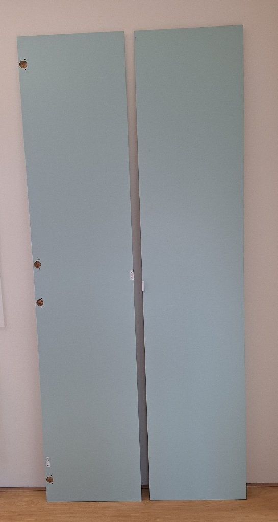 IKEA PAX deuren blauw (50 x 229 cm), Ophalen, 200 cm of meer, 50 tot 100 cm, Zo goed als nieuw